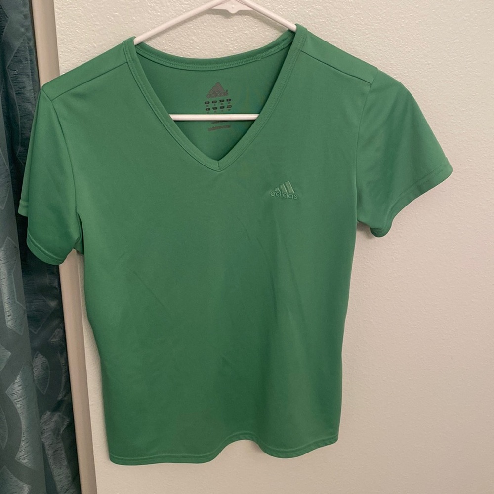 Adidas Shirt Darker Mint Green